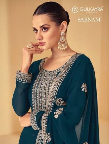 Sabnam By Gulkayra Designer Partywear Salwar Kameez Collection